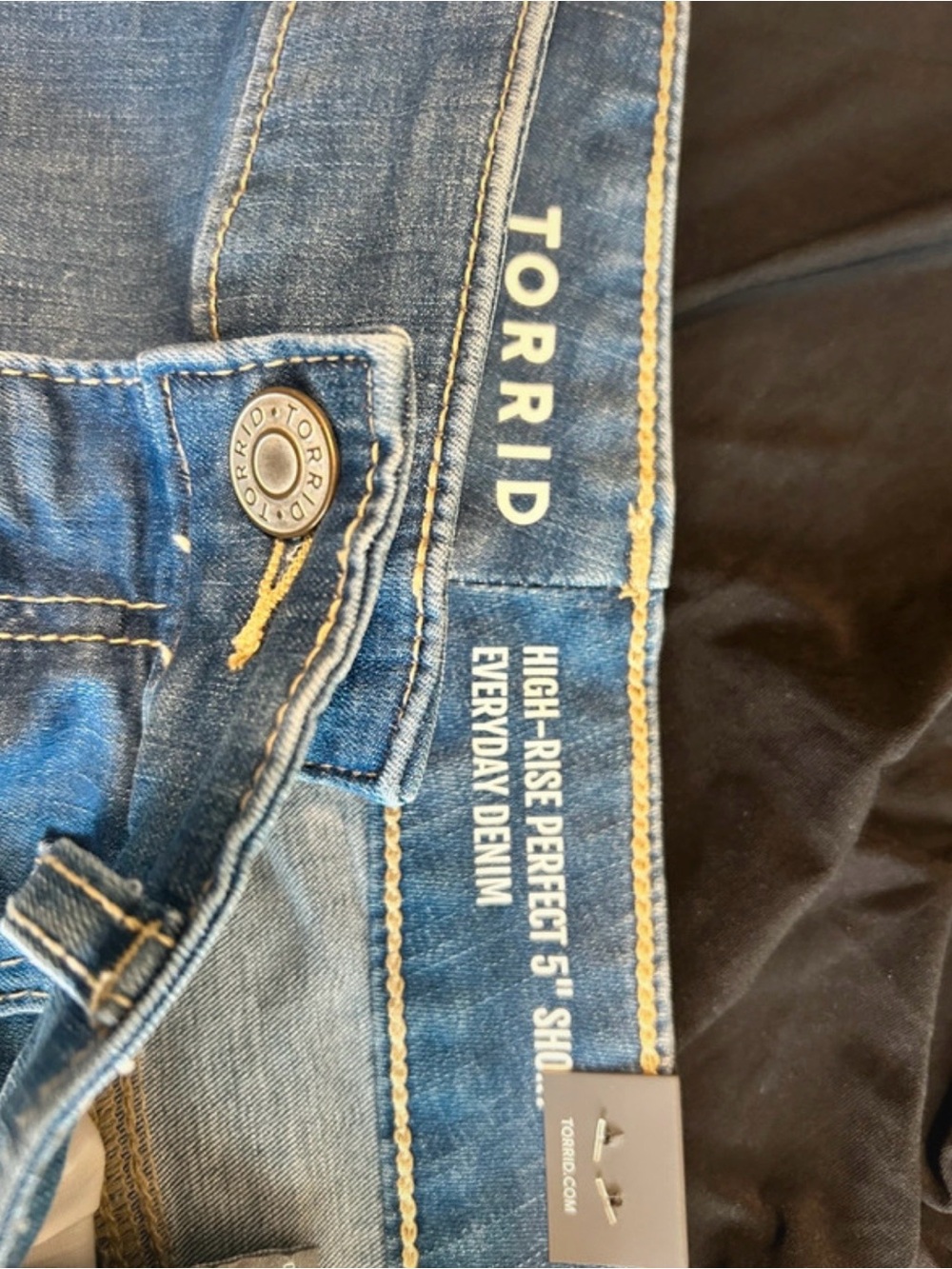 Torrid High Rise Jean shorts - Picture 6 of 8